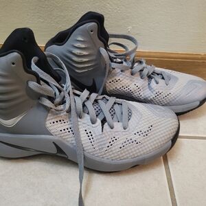 Nike Gray and Black Sneakers